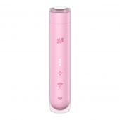 Розовый вакуумный стимулятор First Kiss - Satisfyer
