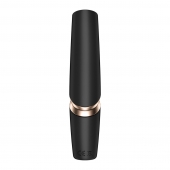Черный вакуумный стимулятор Perfect Kiss - Satisfyer