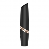 Черный вакуумный стимулятор Perfect Kiss - Satisfyer
