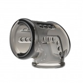 Дымчатая насадка на пенис и мошонку - Baile - в Стерлитамаке купить с доставкой