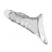 Прозрачная насадка на пенис - 22 см. - Baile - в Стерлитамаке купить с доставкой