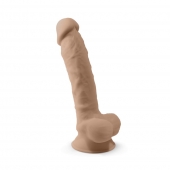 Телесный фаллоимитатор SILEXD Model 1 8  - 20,5 см. - Adrien Lastic купить с доставкой в интернет-магазине Orgasmix в Стерлитамаке Телесный фаллоимитатор SILEXD Model 1 8  - 20,5 см. - Adrien Lastic