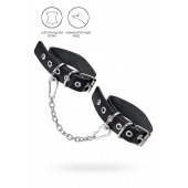 Черные оковы из одного ремешка с люверсами - Pecado - купить с доставкой в Стерлитамаке