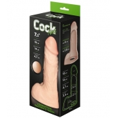 Телесный фаллоудлинитель с мошонкой Cock Next - 19 см. - LOVETOY (А-Полимер) - в Стерлитамаке купить с доставкой