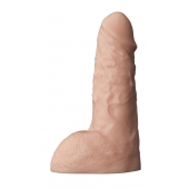 Телесный фаллоудлинитель с мошонкой Cock Next - 19 см. - LOVETOY (А-Полимер) - в Стерлитамаке купить с доставкой