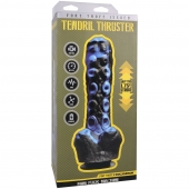 Черно-синяя мини-машина на присоске Tendril Thruster - 21,6 см. - Doc Johnson - купить с доставкой в Стерлитамаке