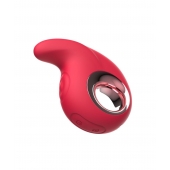 Красный клиторальный массажер с функцией постукивания - Secwell в Стерлитамаке Красный клиторальный массажер с функцией постукивания - Secwell