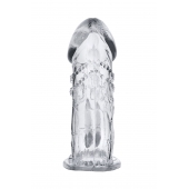 Прозрачная насадка на пенис Uco - 13 см. - A-toys - в Стерлитамаке купить с доставкой