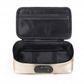 Золотистая сумочка для хранения игрушек Discreet Box - Dorcel - купить с доставкой в Стерлитамаке
