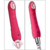 Малиновая насадка на душ с вибрацией Showers to orgasm - 20,1 см. - Orion - купить с доставкой в Стерлитамаке