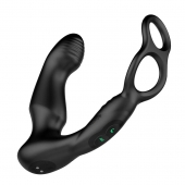 Черный двухмоторный массажер простаты Nexus Simul8 Wave Edition - Nexus Range - в Стерлитамаке купить с доставкой