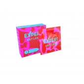 Презервативы с разогревающим эффектом Expert Hot Love - 3 шт. - Expert - купить с доставкой в Стерлитамаке