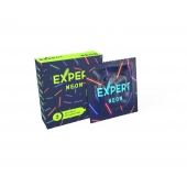 Светящиеся в темноте презервативы Expert Neon - 3 шт. - Expert - купить с доставкой в Стерлитамаке