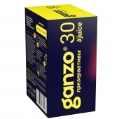 Ароматизированные презервативы Ganzo Juice - 30 шт. - Ganzo - купить с доставкой в Стерлитамаке