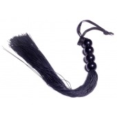 Черная силиконовая плеть - 37 см. - Boys of Toys - купить с доставкой в Стерлитамаке