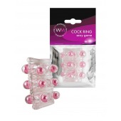 Прозрачная сквозная насадка на пенис с цветными шариками - Erowoman-Eroman - в Стерлитамаке купить с доставкой