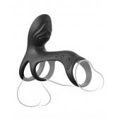 Черная насадка на пенис Ultimate Couples Cage Pro - Pipedream - в Стерлитамаке купить с доставкой