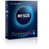 Презервативы MY.SIZE размер 72 - 3 шт. - My.Size - купить с доставкой в Стерлитамаке