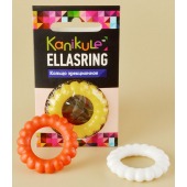 Цветное рельефное эрекционное кольцо Ellasring - Sitabella - в Стерлитамаке купить с доставкой