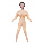 Телесная надувная секс-кукла с пышным бюстом - NMC - в Стерлитамаке купить с доставкой