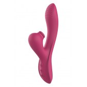 Розовый вибратор-кролик Dual G-Spot Vibe - 22,5 см. - Dream Toys