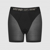 Трусики-шорты для фиксации насадок Strap-on-me Harness Lingerie Halo - size L - Strap-on-me - купить с доставкой в Стерлитамаке