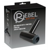 Черный мастурбатор с удобной ручкой Masturbator with 2 Functions - Orion - в Стерлитамаке купить с доставкой