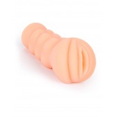 Телесный мастурбатор-вагина с эрекционными кольцами в комплекте - Sexy Girl - в Стерлитамаке купить с доставкой