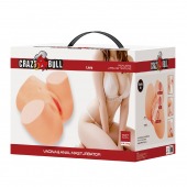 Телесный мастурбатор Liora с 2 любовными тоннелями - Baile - в Стерлитамаке купить с доставкой