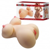 Телесный мастурбатор-торс Fiona - Baile - в Стерлитамаке купить с доставкой