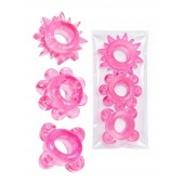 Комплект из 3 розовых эрекционных колец - Erowoman-Eroman - в Стерлитамаке купить с доставкой