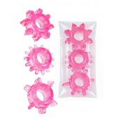 Комплект из трех розовых эрекционных колец - Erowoman-Eroman - в Стерлитамаке купить с доставкой