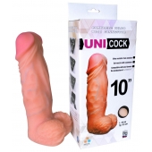 Фаллическая насадка Харнесс UNICOCK 10  - 25 см. - LOVETOY (А-Полимер) - купить с доставкой в Стерлитамаке