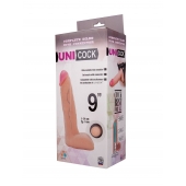Фаллическая насадка Харнесс UNICOCK 9  - 24 см. - LOVETOY (А-Полимер) - купить с доставкой в Стерлитамаке