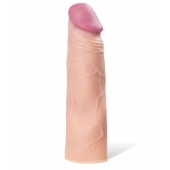 Реалистичная насадка с ярко выраженной головкой - 16,5 см. - A-toys - в Стерлитамаке купить с доставкой