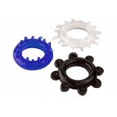 Набор из 3 разноцветных эрекционных колец - A-toys - в Стерлитамаке купить с доставкой