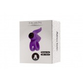 Эрекционное кольцо с подхватом мошонки и стимуляцией клитора Bullet Lastic Ring - Adrien Lastic - в Стерлитамаке купить с доставкой