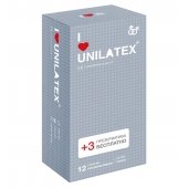 Презервативы с точками Unilatex Dotted - 12 шт. + 3 шт. в подарок - Unilatex - купить с доставкой в Стерлитамаке