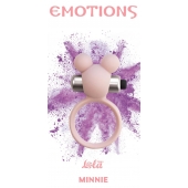 Розовое эрекционное виброколечко Emotions Minnie Light pink - Lola Games - в Стерлитамаке купить с доставкой