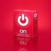 Супертонкие презервативы ON) Super Thin - 3 шт. - ON) - купить с доставкой в Стерлитамаке