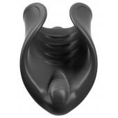 Чёрный мастурбатор Vibrating Silicone Stimulator с вибрацией - Pipedream - в Стерлитамаке купить с доставкой