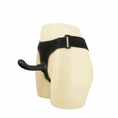 Страпон с изогнутой головкой Ultra Harness Curvy Dildo - 15,8 см. - Baile - купить с доставкой в Стерлитамаке
