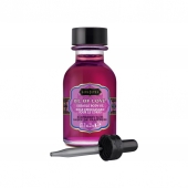 Масло для ласк с ароматом малины Oil of Love Raspberry Kiss - 22 мл. - Kama Sutra - купить с доставкой в Стерлитамаке