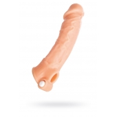 Удлиняющая насадка на пенис с вибрацией - 18,5 см. - ToyFa - в Стерлитамаке купить с доставкой