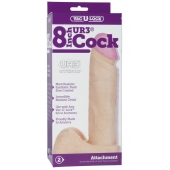 Ультрареалистичная насадка для трусиков Vac-U-Lock 8  ULTRASKYN Cock - 20,57 см. - Doc Johnson - купить с доставкой в Стерлитамаке