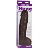 Большая насадка для трусиков Vac-U-Lock Realistic Hung - 31,7 см. - Doc Johnson - купить с доставкой в Стерлитамаке