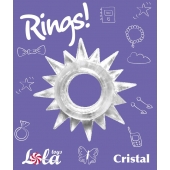 Прозрачное эрекционное кольцо Rings Cristal - Lola Games - в Стерлитамаке купить с доставкой