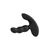 Черный силиконовый стимулятор простаты Levett Nitoc с пультом ДУ - Levett - в Стерлитамаке купить с доставкой