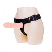 Телесный фаллоимитатор на трусиках Jessica Strap-On - 15,5 см. - Baile - купить с доставкой в Стерлитамаке