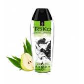 Интимный гель TOKO Pear   Exotic Green Tea с ароматом груши и зеленого чая - 165 мл. - Shunga - купить с доставкой в Стерлитамаке
